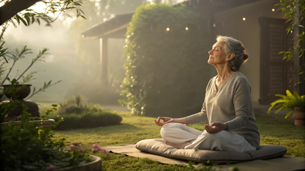 Mindful mornings: starting your day with CBD and meditation cover